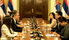 12 September 2022 The National Assembly in meeting with the Ambassador of the Republic of Korea to the Republic of Serbia